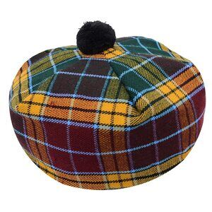 8348 Haaur Scottish Tammy Hat Traditional Kilt Tam O' Shatner Acrylic Wool